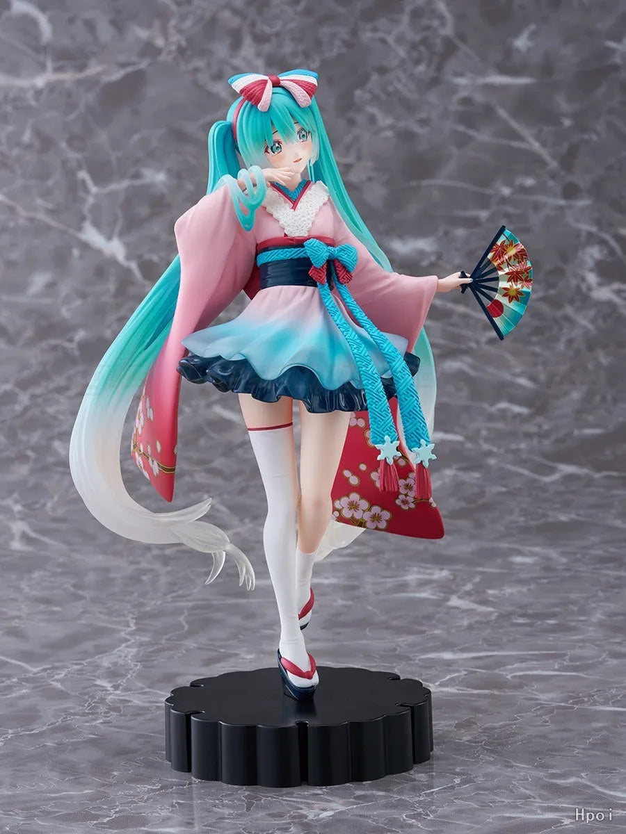 【In Stock 】Original FuRyu TENITOL Piapro Hatsune Miku NEO TOKYO Series KIMONO Figure Gift