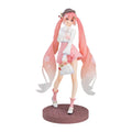 Genuine Gsc Hatsune Miku Smile Value 2025 Pop Up Parade Sakura Miku Anime Figure Collect Model Desktop Decoration Birthday Gift