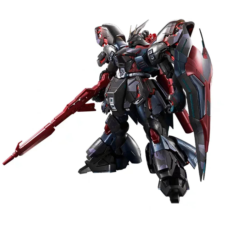 In Stock BANDAI China Limited MG 1/100 [CROSS CONTRAST COLORS / GLOAMING BLACK] SAZABI Anime Action Figures Assembly Model Toy