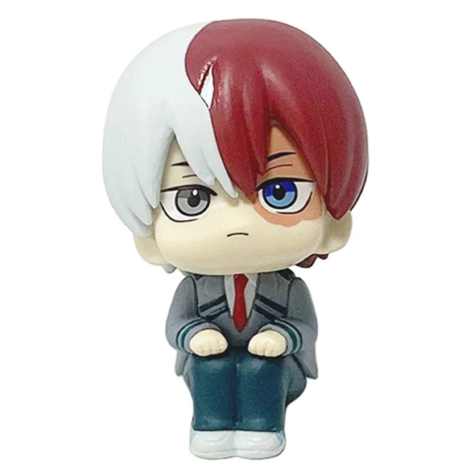 In Stock New Anime My Hero Academia Midoriya Izuku Bakugou Katsuki Ochaco Uraraka Anime Figure Toys for Kids Christmas Gift