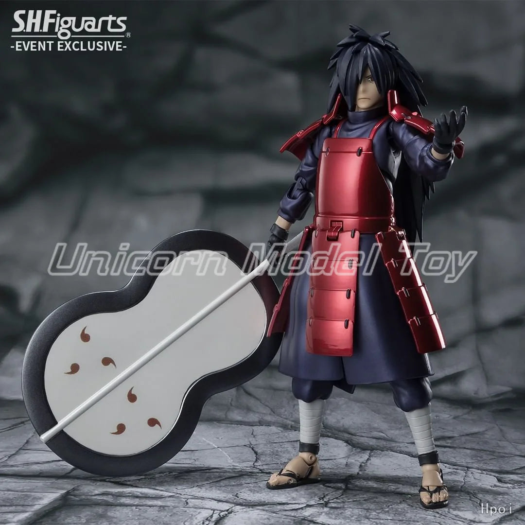 【UA】BANDAI S.H.Figuarts NARUTO Uchiha Madara Exhibition Limited Edition Action Figures Models Toys Gifts