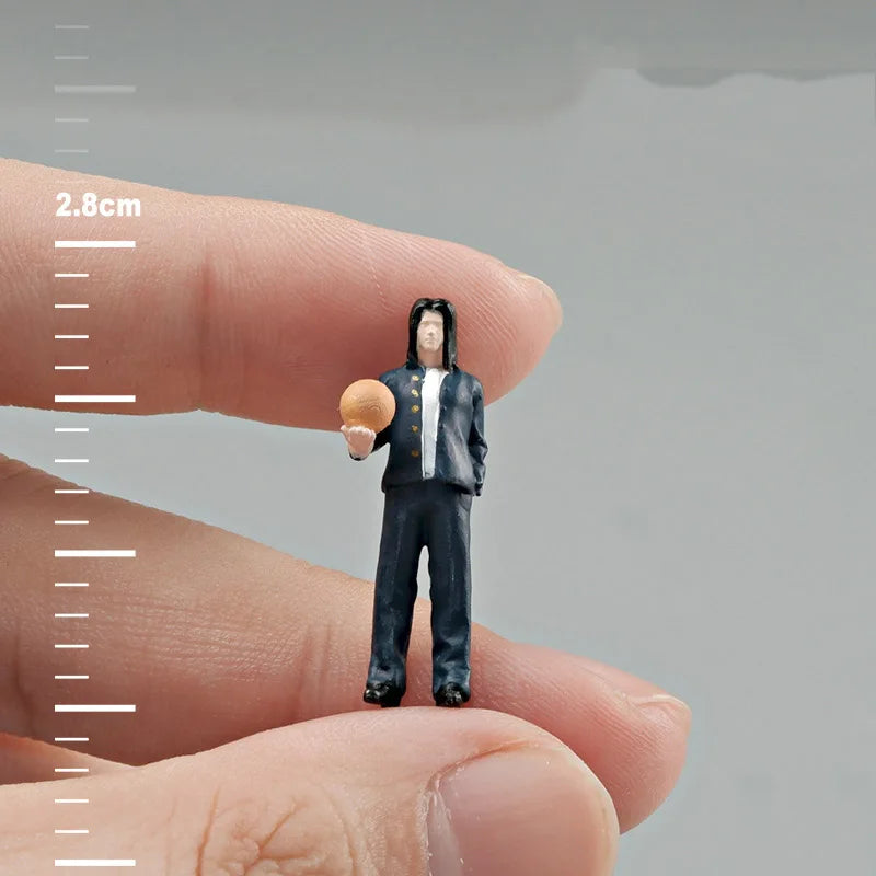 Resin Diorama 1:64 Scale Mini Figures Miniatura  Garage Scenes Minifigures Model Kit DIY Craft Toys Anime Figure Collectible