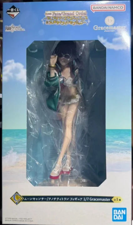 Original BANDAI Ichiban Kuji Fate/Grand Order Tenochtitlan Ereshkigal BB Moon Cancer Action Figure Model Desktop Decoration