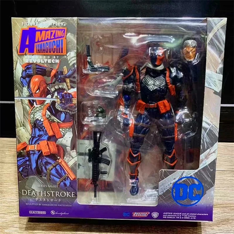Anime Deathstroke Yamaguchi Style Action Figures Cute Joint Mobility Gk Desktop Decoration Model Toy Kid Hobbies Collection Gift