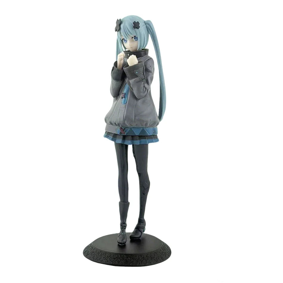 New 8inch Hatsune Miku In A World With Closed Windows Collectible Anime Action Kwaii Miku Figures Model Toys Christmas Gifts