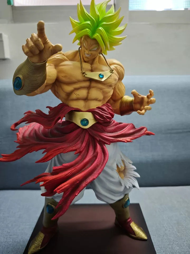 In Stock 50cm CK&JT Statue Broly Figurine  Dragon Ball Anime Figures Super Saiyan Broli Figures Collection PVC Model Gifts