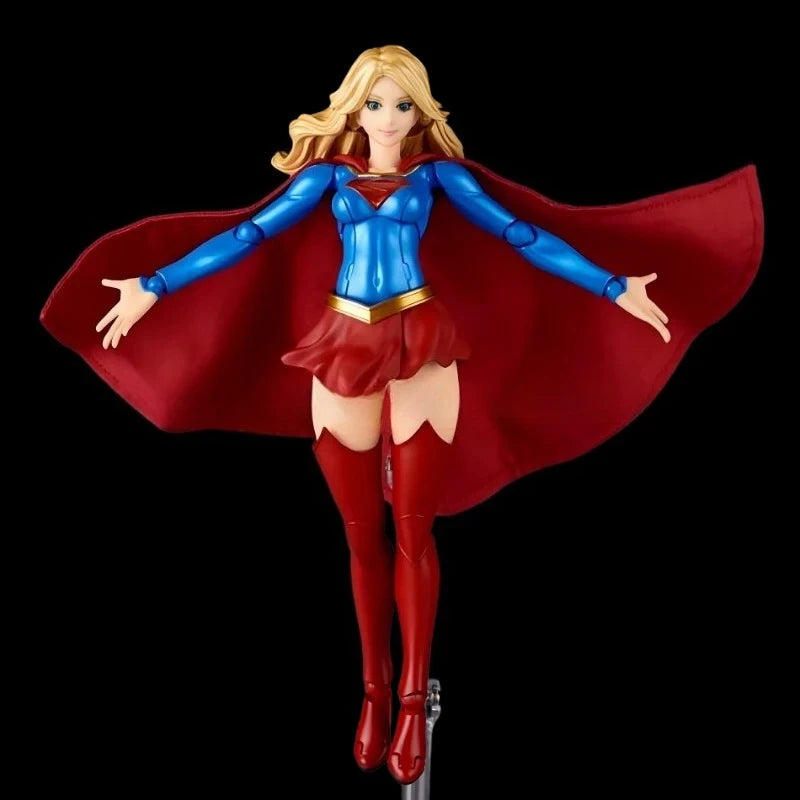 Spot Salein stock KAIYODO Original MODEL KIT AMAZING YAMAGUCHI SUPERWOMEN BLACK SUPERMAN Anime Action  Model Collection Toy for