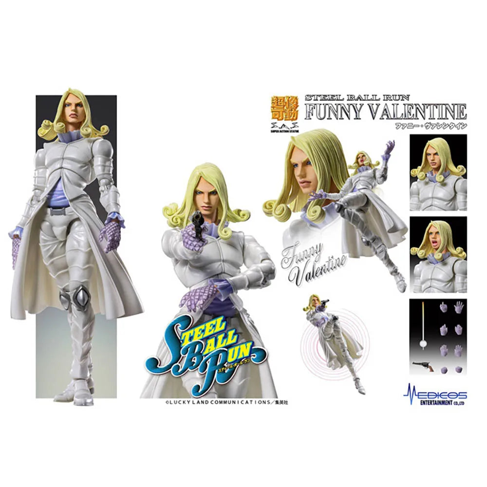 Anime Figures All Types Medicos Original Super Action Statue Jojo's Bizarre Adventure Season 1-8 Anime Model  Action Anime Toys