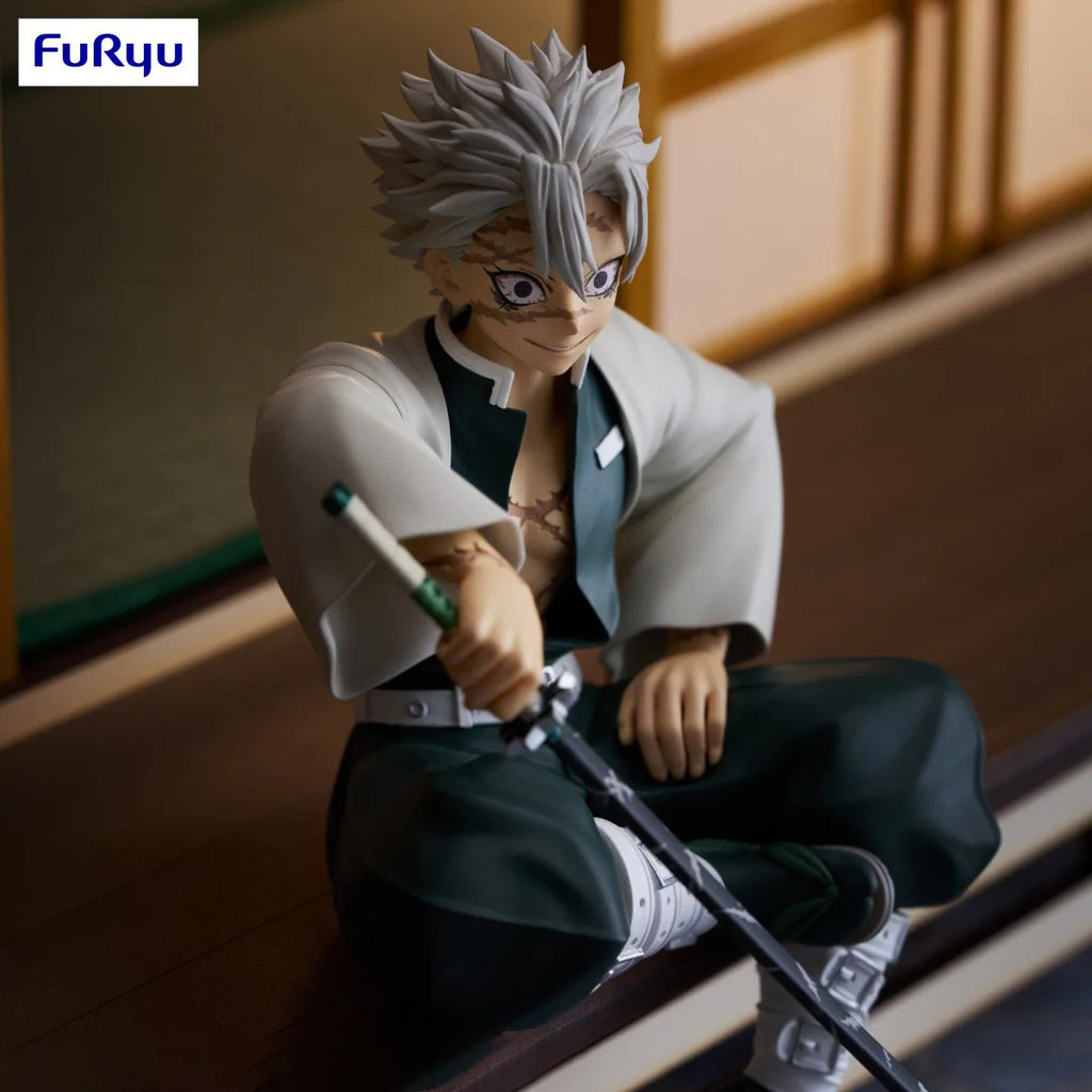 FuRyu Noodle Stopper Blade of Demon Destruction Shinazugawa Sanemi Original Collection Series Anime Figure Action Figure