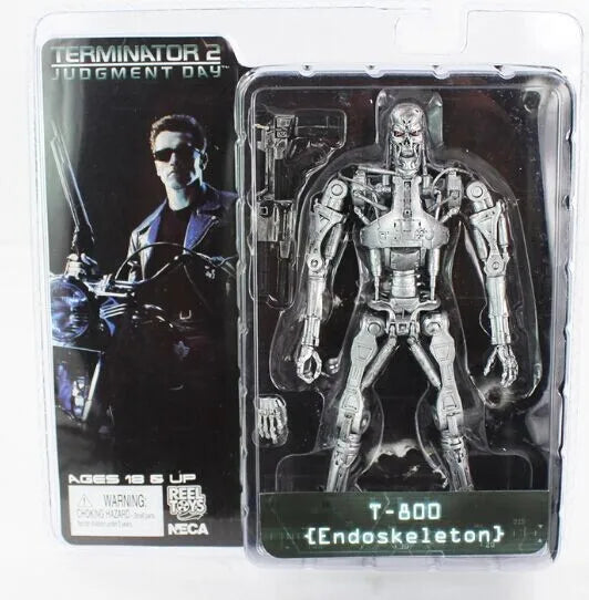 NECA The Terminator T-800 T-1000 Endoskeleton Collection Action Figure PVC Model Toy Doll Figurals Gift