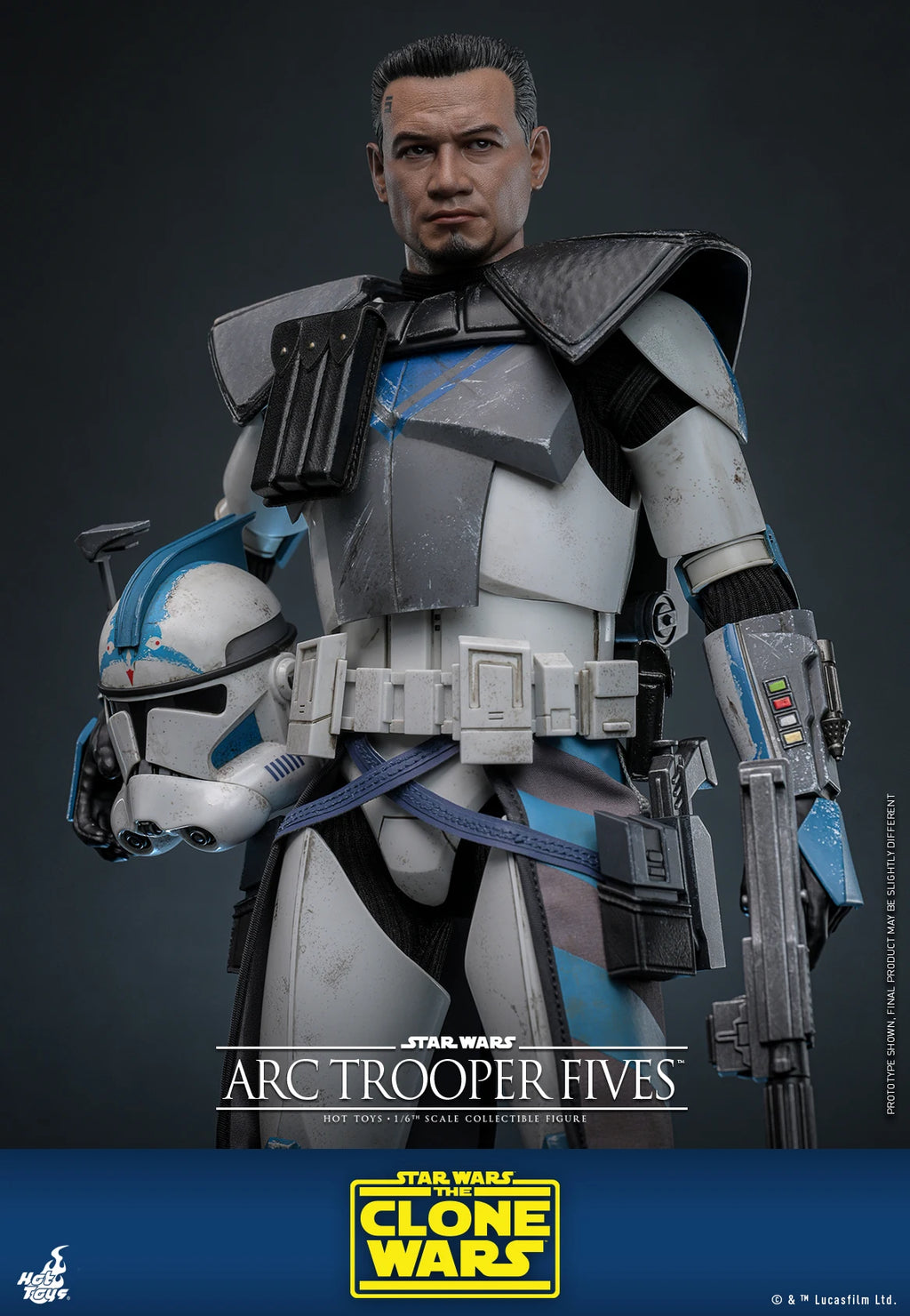 In Stock 100% Original HotToys TMS132 Star Wars ARC Trooper Fives 1/6 Anime Action Figure Toy Gift Model Collection