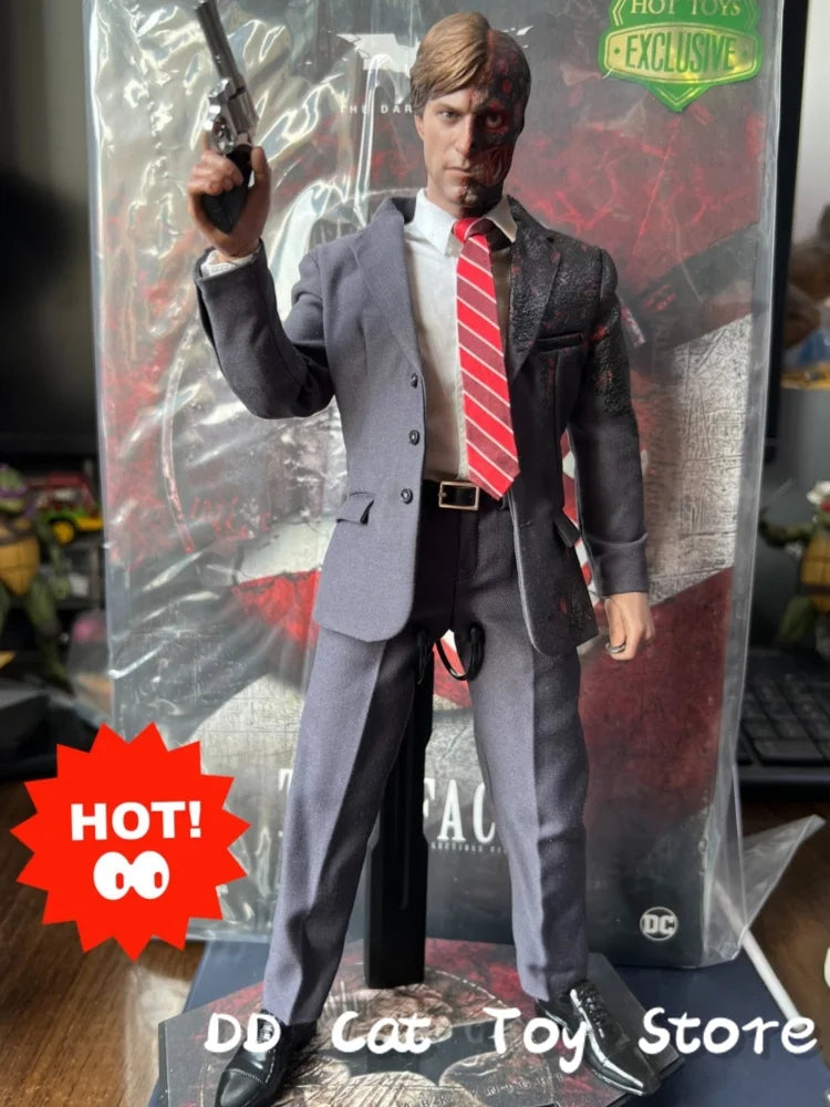 In Stock Genuine Hottoys HT MMS546 1/6 Dark Knight Two-Face Dolls Full Set 12Inch Male Soldier Action Figure Collectible Toy