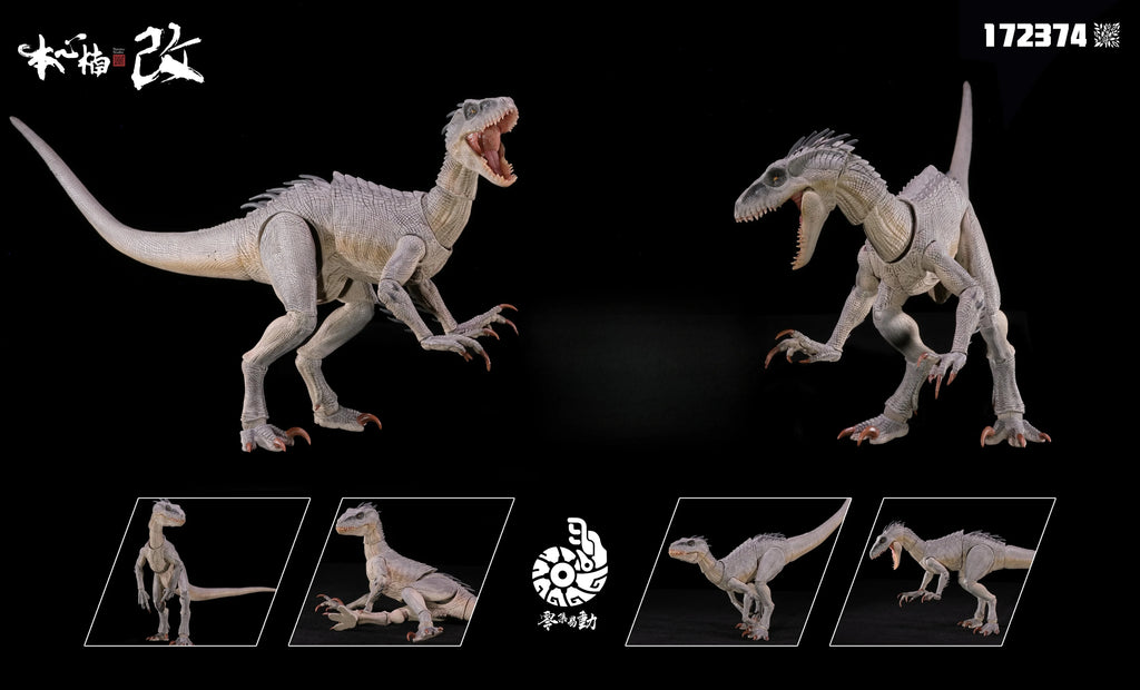 Nanmu Studio 1/12 Berserk Raptor 2.0 Indoraptor Velociraptor Dinosaur Action Figures 【In Stock】