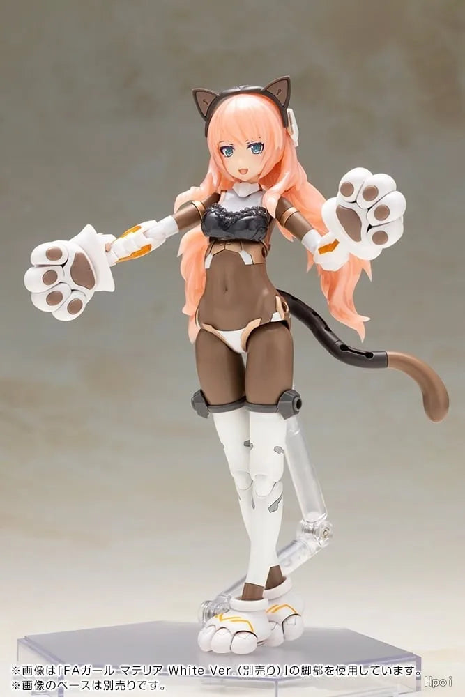 【Pre Sale】KOTOBUKIYA FG187 Frame Arms Girl Durga I Cat Armor -Calico- Ver Assembled Anime Model Toys