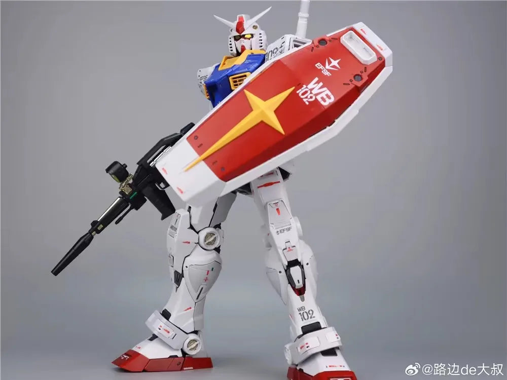 1/60 Daban Pgu Pg 2.0 Rx-78-2 High-Precision Framework Assembly Action Figure Doll Model Kit Figures Collection Toy Holiday Gift
