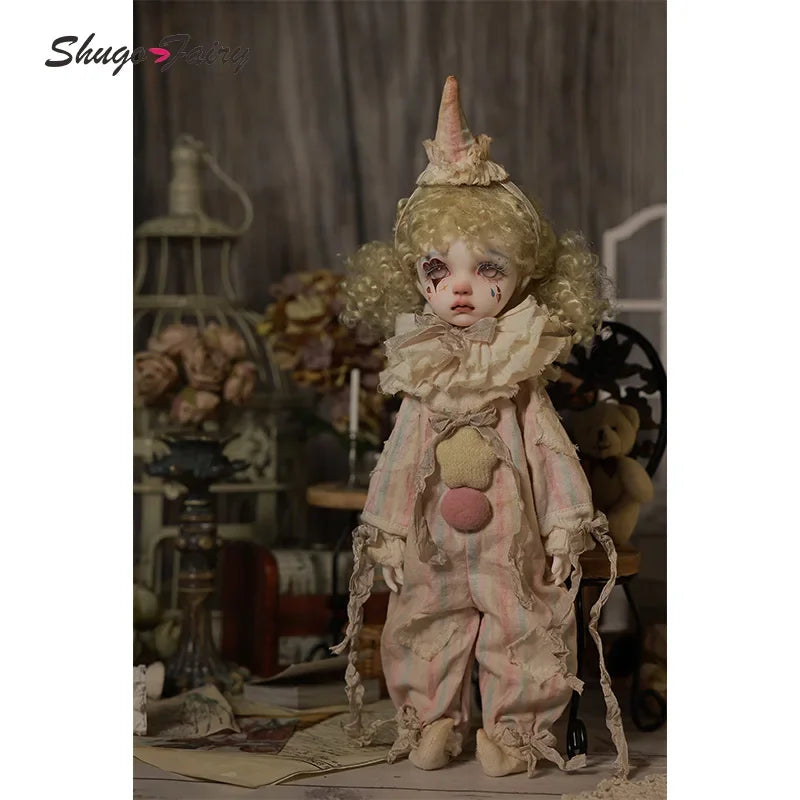 ShugaFairy Sekino 1/6 Plus Bjd Dolls Halloween Clown Style Haunted House Party High Quality Doll Ball Jointed Dolls Toys