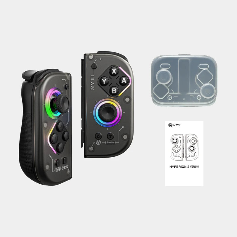 NYXI-Hyperion 2 Wireless Game Controller Dual Hall Joycon Gamepad Compatible with Nintendo Switch 2 Switch OLED And Switch Lite