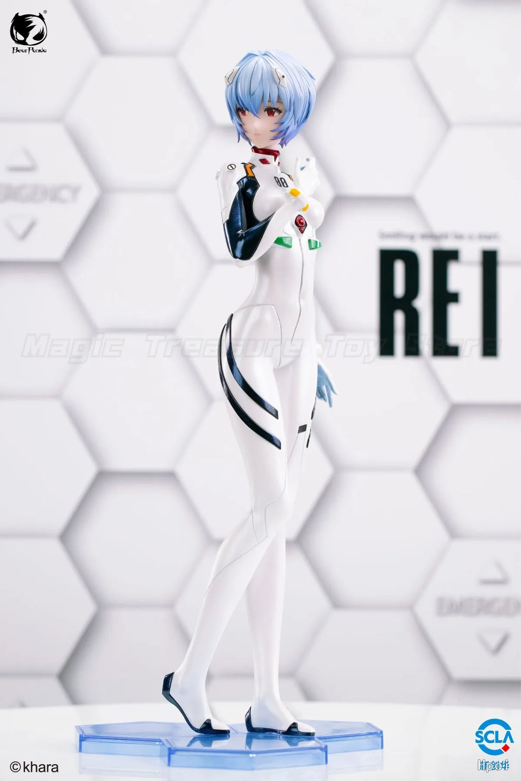 【In Stock】BearPanda EVA REI AYANAMI 1/4 Limited Edition Figure