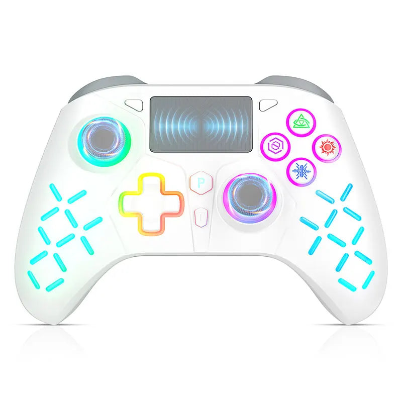 Wireless Game Controller for PS5/PC/Steam/IOS Gamepad Turbo Dual Vibration 6-Axis Joysticks Gaming Remote Control Handle Rocker