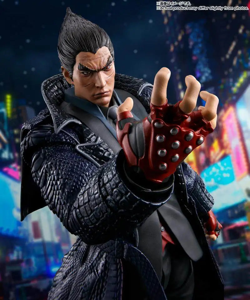 In Stock Bandai Soul SHF Tekken 8 Mishima Kazuha Movable Finished Products Figures Movable Doll Collection Gifts