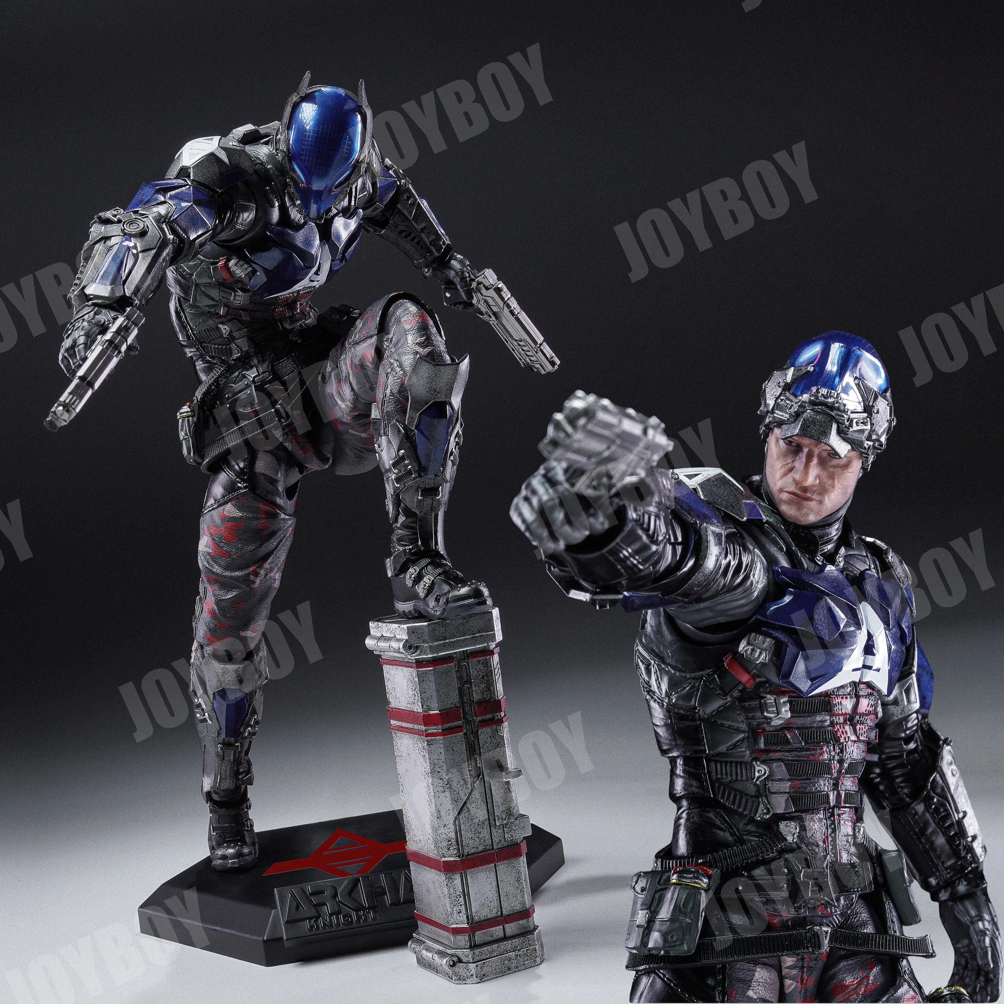 Pre sale LPZZ UPFinegures 1/12 DC004 Batman Arkham Knight Anime Figurine Collectible Arkham Knight Action Figure Model Toys