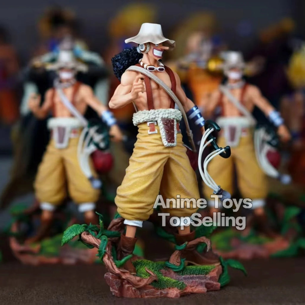 25 cm große Anime-Figur One Piece Figur Usopp Figur Luffy PVC Statue Sammlermodell Spielzeug Geschenk