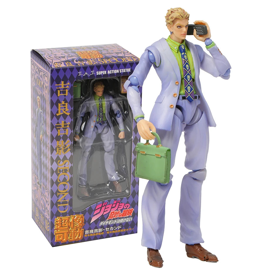 Jojos Bizarre Adventure Star Platinum Action Figure PVC Collection Model Toy Doll Brinquedos