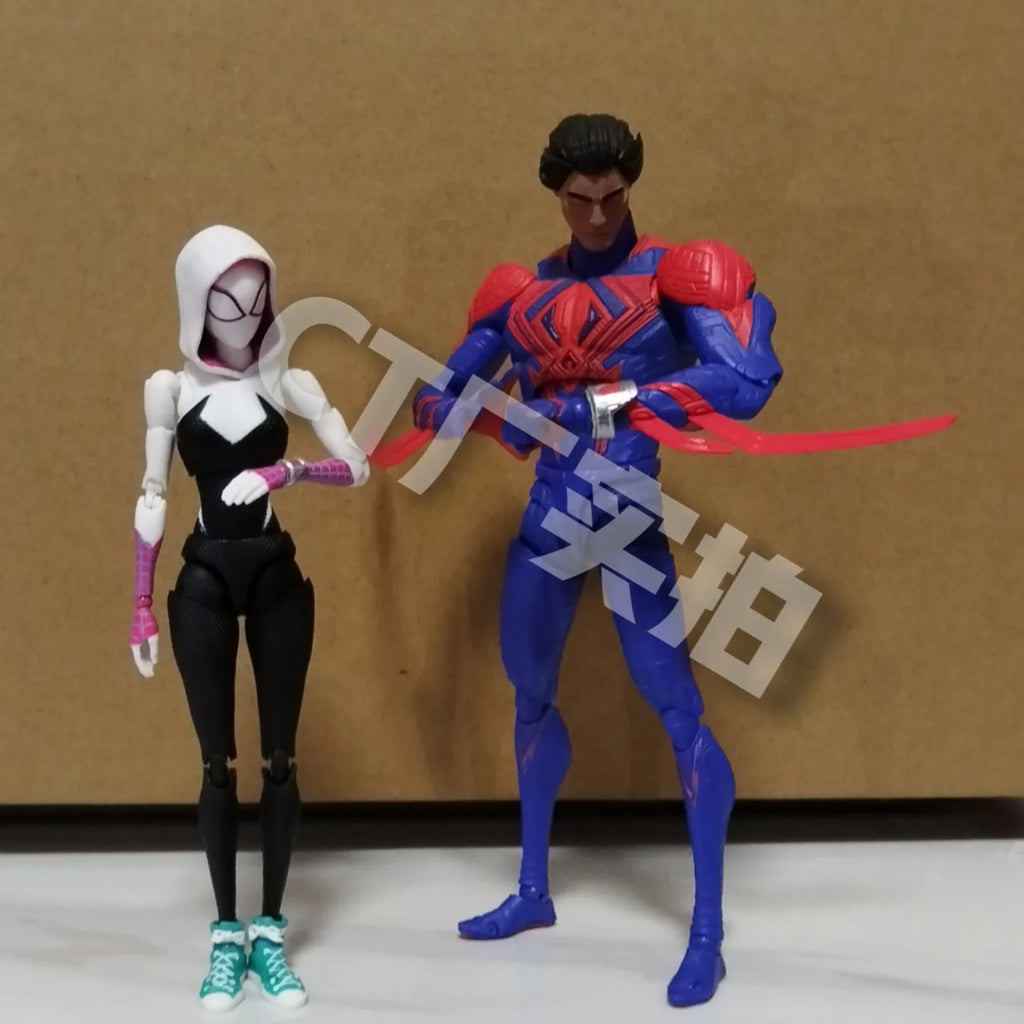 17CM Spider-Man 2099 Shf S.H.Figuarts CT Spider-Man Across The Spider-Verse Part One Action Figures Statue Figurine Gifts Toys
