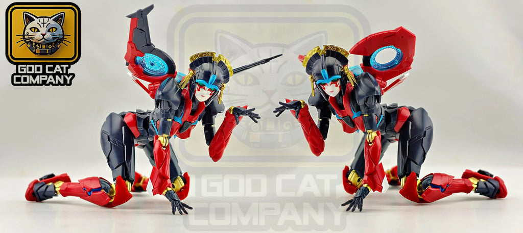 IN STOCK God Cat Company Transformation Wind Scythe Witch Windblade GC-003 Windblade Assembly KO RIOBOT Action Figure