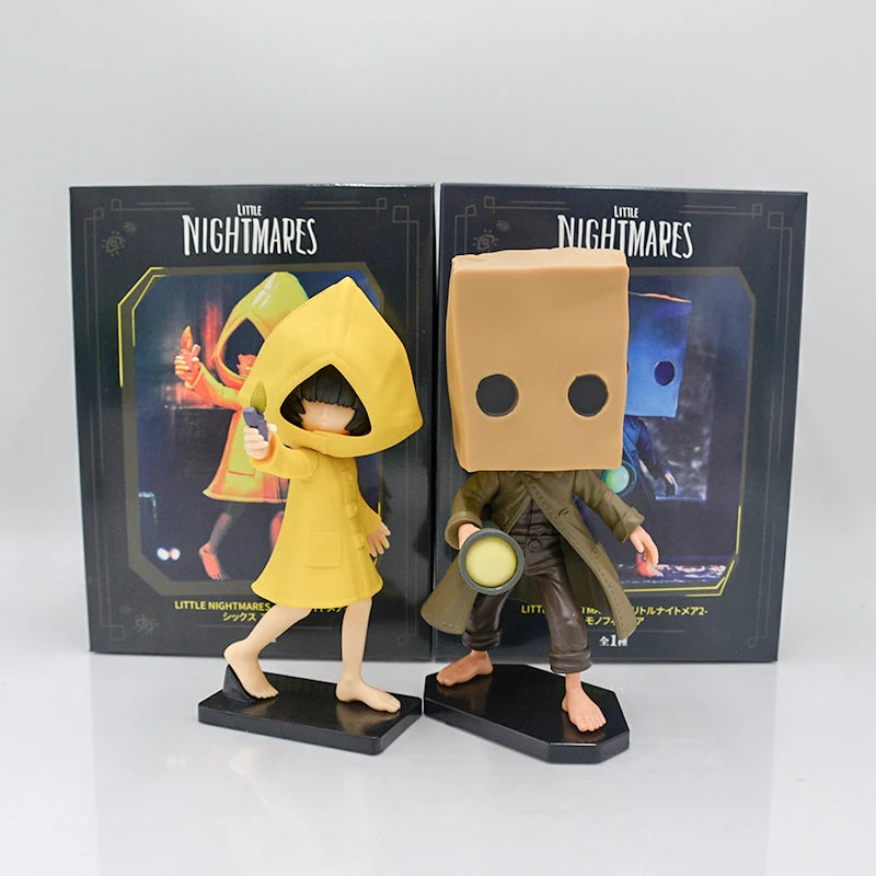 11cm Little Nightmares The Lady Anime Game Figure The Twin Chefs Action Figure Mini Nomes Six/Mono Figurine Model Doll Toys Gift