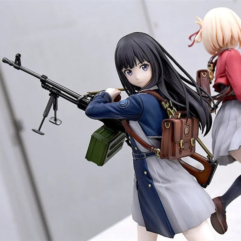 Genuine GSC Lycoris Recoil Chisato Nishikigi Takina Inoue  1/7 Action Figure Original Anime Model