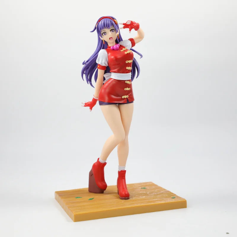 THE KING OF FIGHTERS 98 Asamiya Athena Action Figure KOF Athena Ikamsu Figurine 21cm Game Ornaments Collection PVC Model Toys