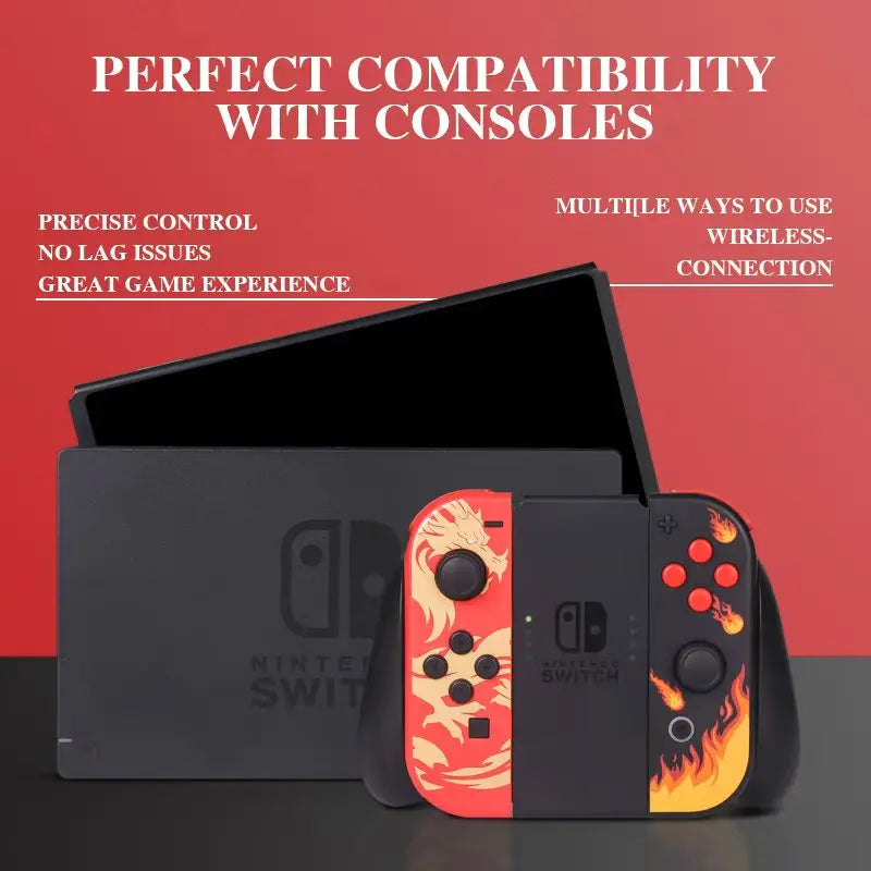 Joy Pad Joycons Controller For Switch Joystick Gamepad Wireless Game Console Joypad Turbo Wake Up Function