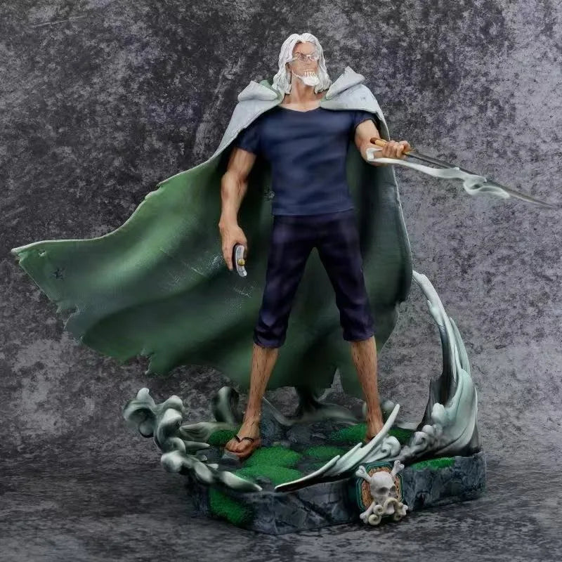 Pirate Anime Elder Figure Gk Version With Special Effect Base Pvc Collectible Model Boxed Desktop Decoration Ornament Gift