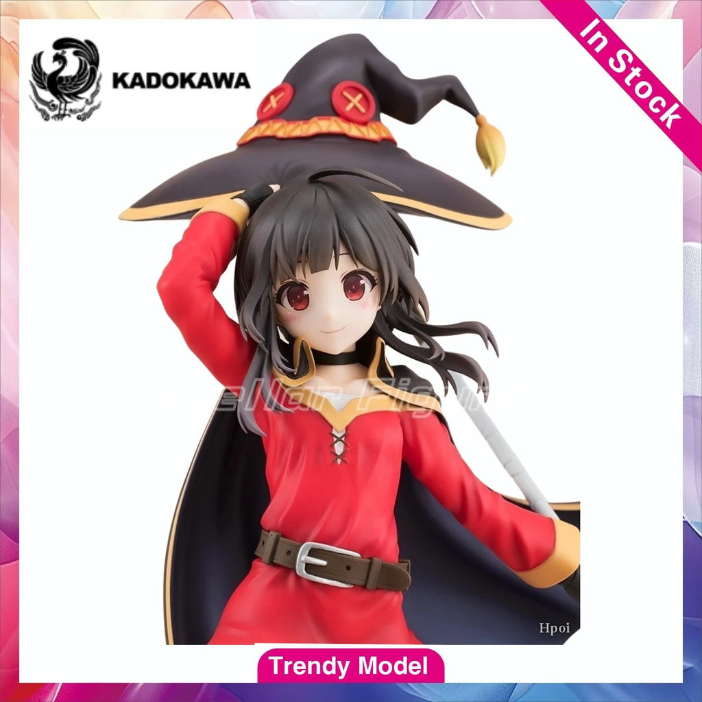 【TM】In Stock Original KADOKAWA KDcolle Blessings for A Beautiful World Megumin 1/7 Scale Figures Model Collection Animation
