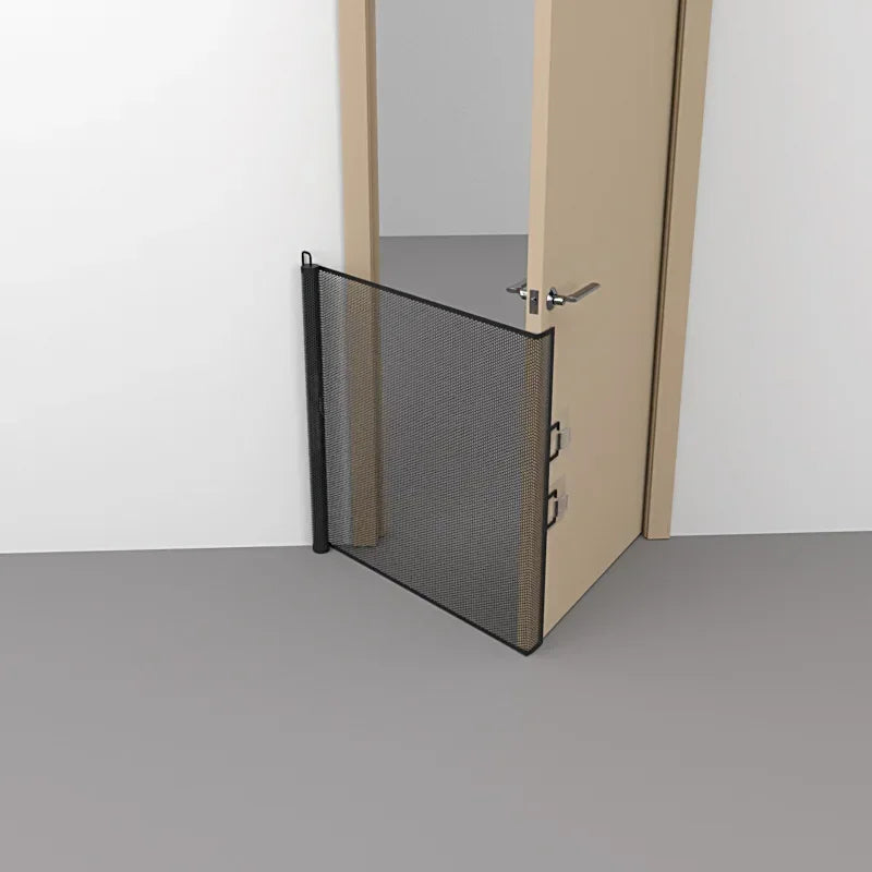 Automatic Retractable Pet Gate Fence Dog and Cat Fences Indoor Stair Walkway Isolation Net Security Fence Pet Products