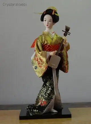 30cm Statuette Ethnic Japanese Geisha Dolls Kimono Dolls Belle Girl Lady Collection Home Decoration Miniature Figurines