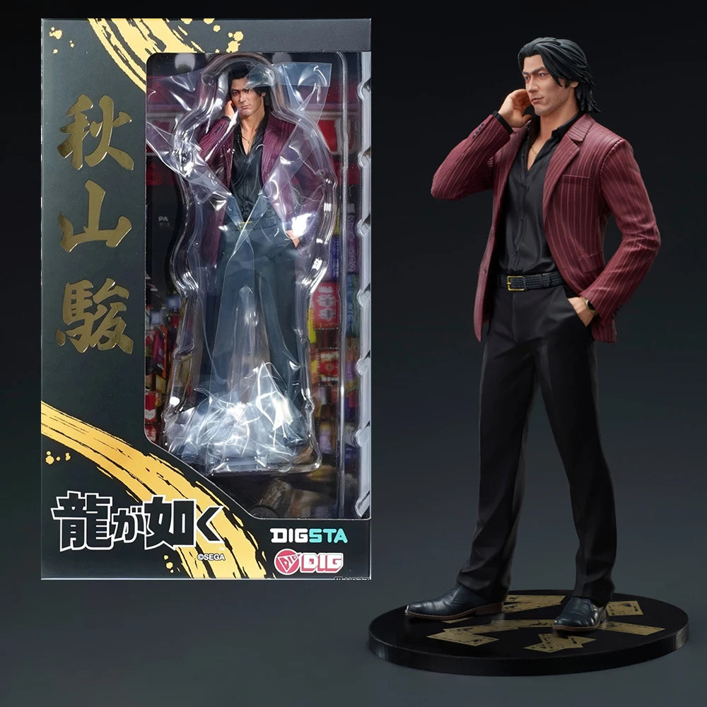 Original Genuine DIGSTA Like a Dragon Shun Akiyama Original Figure Anime Statue Model