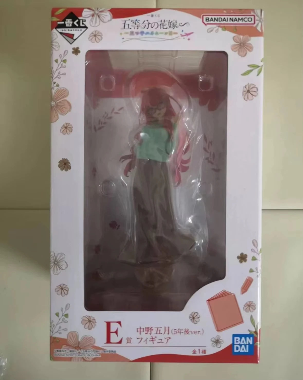 Original Bandai Ichiban Kuji Nakano Ichika Nakano Nino Nakano Miku Collectible The Quintessential Quintuplets Anime Figure Gift