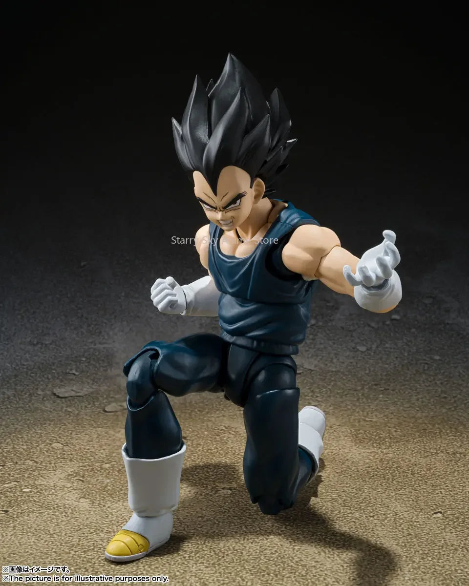 Original Dragon Ball SHF Vegete Vegeta Action Figure Toy Super Hero Sh Figures Figures Figura Model Collection 1/12