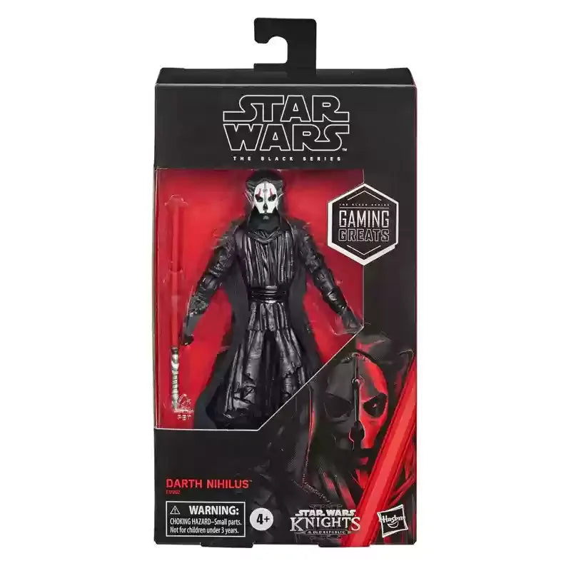 Star Wars Black Series Collectible Action Figure Sith warriors Darth Nihilus & Clone Commander Obi-Wan Kenobi Mobile doll model
