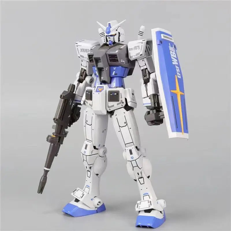 Bandai spot Gundam cartoon anime collection model HG new life light 192 1/144 attack free assembly model toys very fast delivery