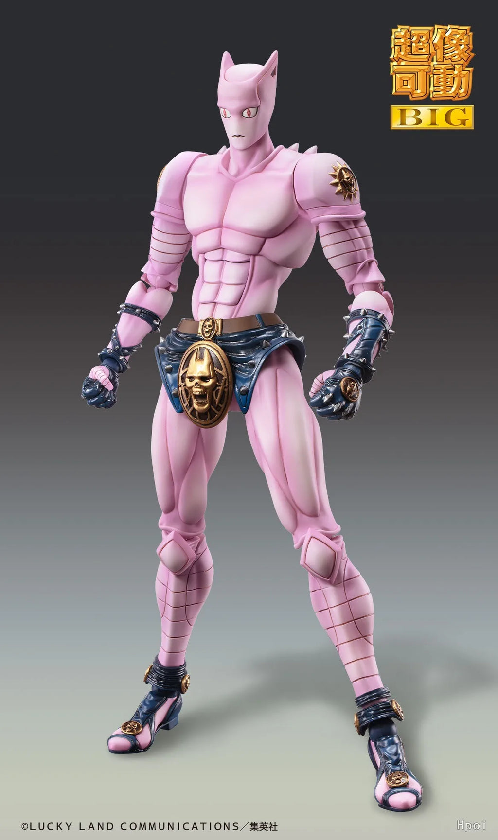 In Stock MEDICOS-E Super Action Statue BIG JoJo's Bizarre Adventure Part 4 Diamond Is Unbreakable Killer Queen Action Figure
