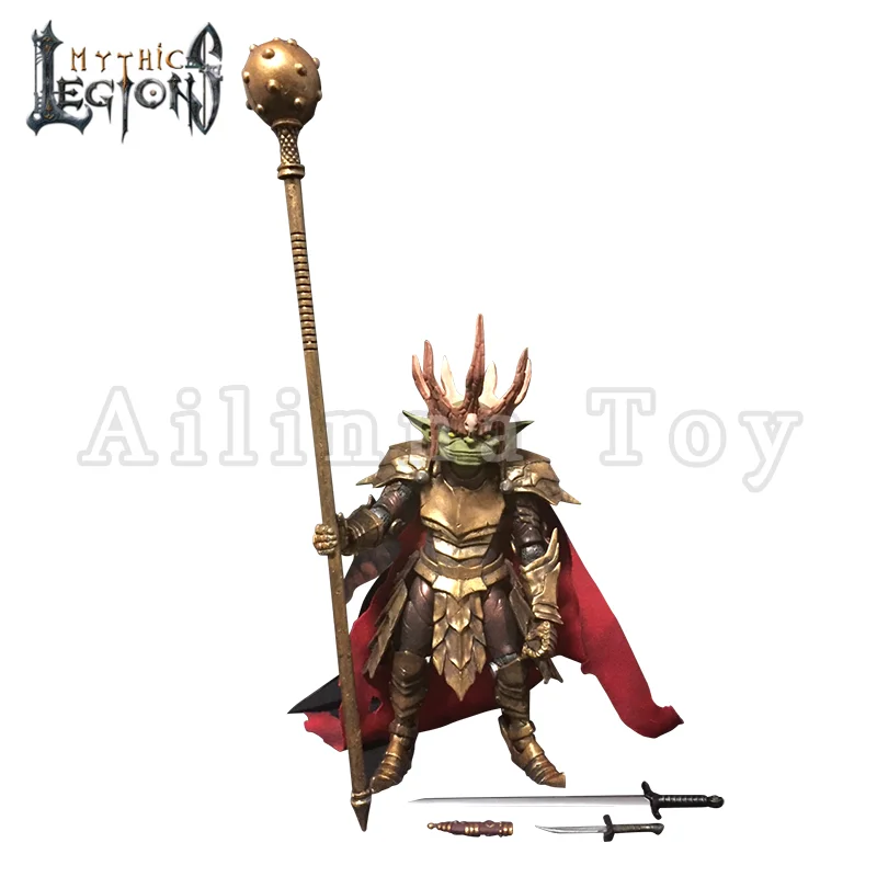 Four Horsemen Studio Mythic Legions 1/12 6inches Action Figure Advent of Decay Wave King No’glin Anime Model Gift
