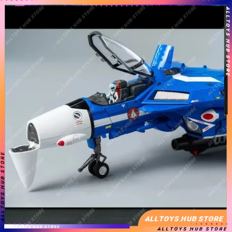 In stock Threezero ROBO-DOU Macross VERITECH VF-1J MAX VF1J Miriya VERITECH Action Figures Toy Gift Collection