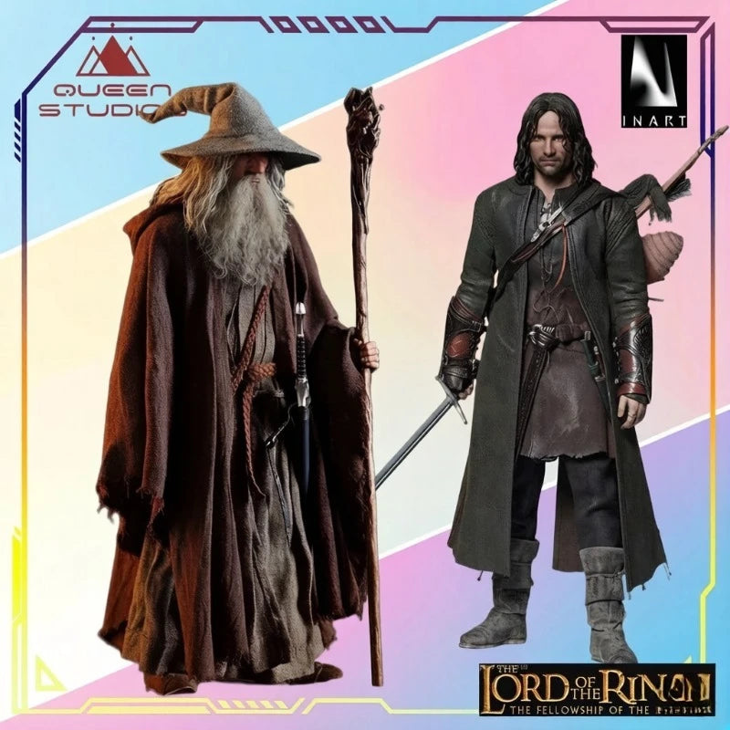 Spot Supply Queen Studios INART 1/6 Scale The Lord of The Rings Gandalf Collectible Movable Action Figure Toys Gifts for Boys