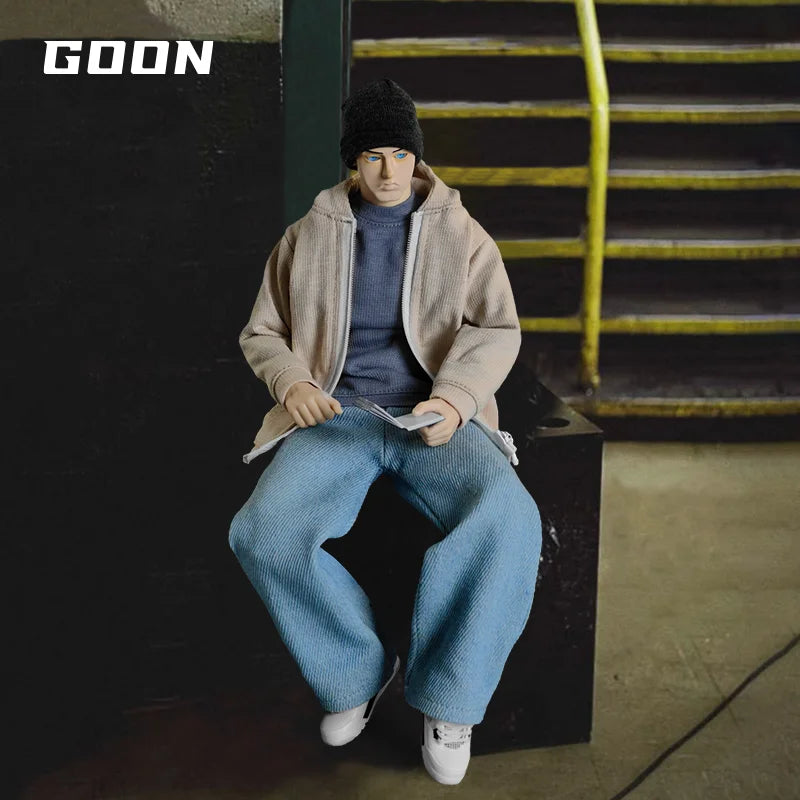 GOON Original Eminem 1/6 Collectible toys, Hip-Hop Rapper Action Figure, Gift Set for Boyfriend