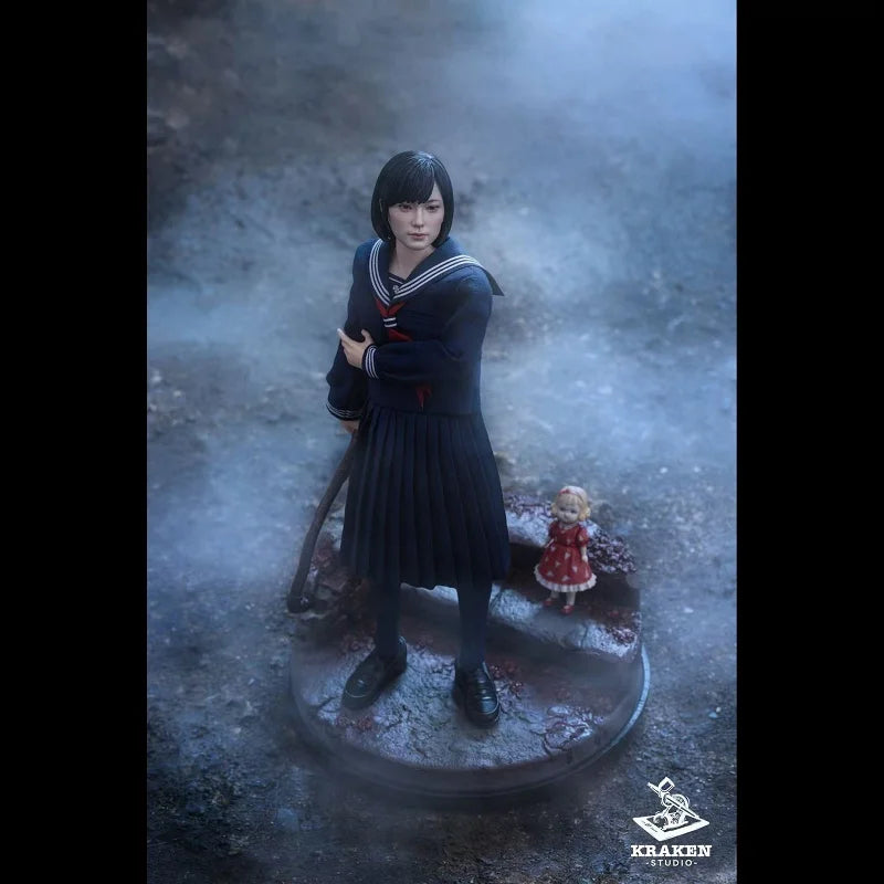 Pre Sale Of Genuine Silent Hill F Shimizu Hinako Sailor Suit Campus Women 1/12 Movable Doll Figurine Model Collection Toys Gifts