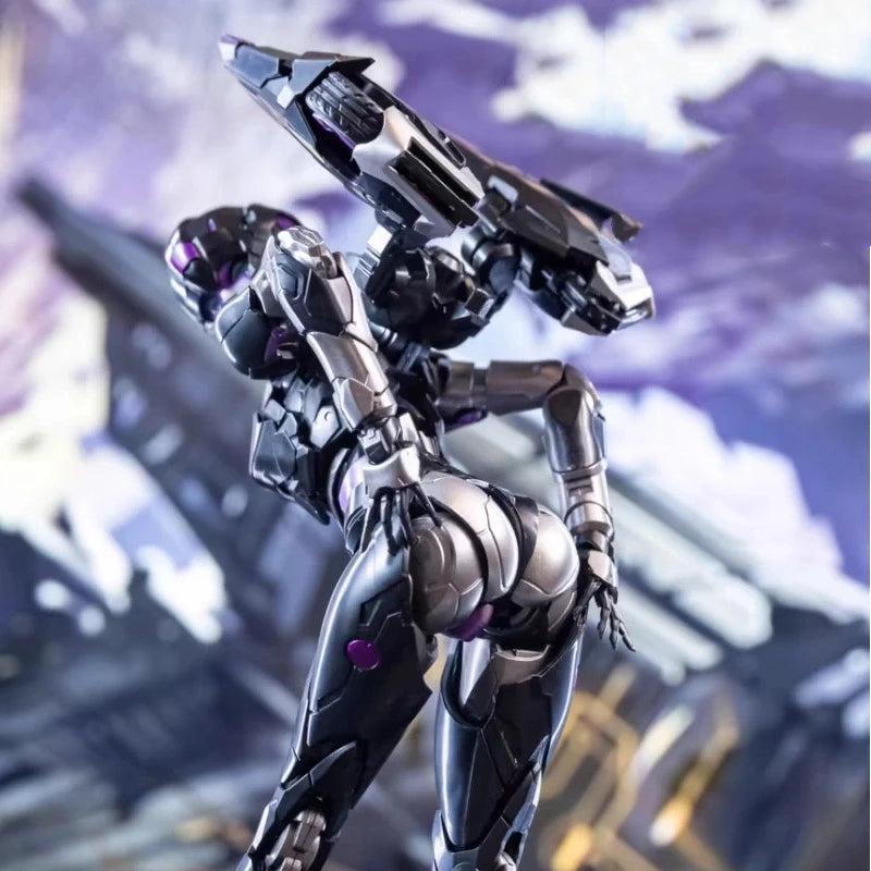 Meili Infinity M66337 Arcee Inspired By Riobot 17cm Abs Transformation Assembly Model Kit  Action Figures Robot Toys Collectors