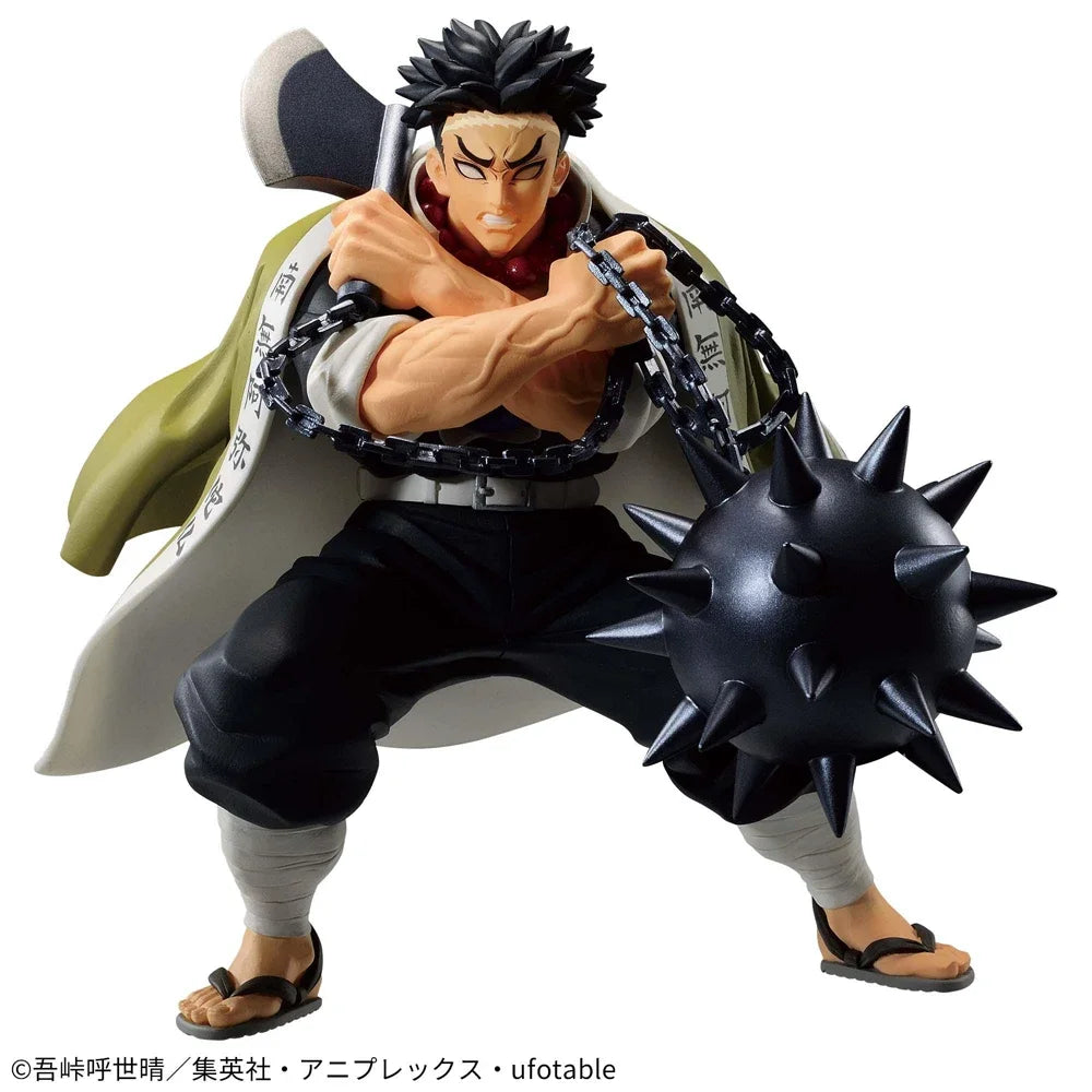 Original In Stock BANPRESTO Vibration Stars Anime Demon Slayer Himejima Gyomei Iguro Obanai Figure Model Boxed Toy